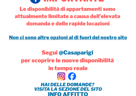 VUOI RICHIEDERE INFORMAZIONI? VISITA LA SEZIONE INFO AFFITTO